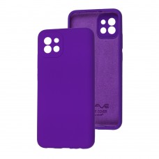 Чохол для Samsung Galaxy A03 (A035) Wave Full dark purple