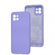 Чехол для Samsung Galaxy A03 (A035) Wave Full light purple
