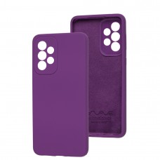 Чехол для Samsung Galaxy A33 (A336)  Wave Full camera purple