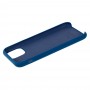 Чохол Silicone для iPhone 11 Pro case синій кобальт