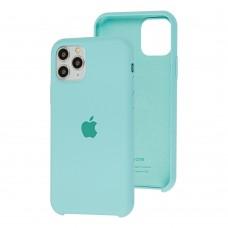 Чехол Silicone для iPhone 11 Pro case синее море