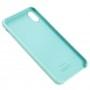 Чохол silicone для iPhone Xs Max case sea blue