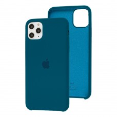 Чохол silicone для iPhone 11 Pro Max case синій космос