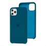 Чохол silicone для iPhone 11 Pro Max case синій космос