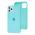 Чохол silicone для iPhone 11 Pro Max case синє море