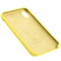 Чохол silicone case для iPhone Xr canary yellow