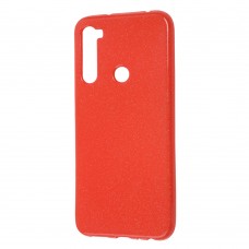 Чехол для Xiaomi Redmi Note 8 Shiny dust красный