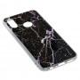 Чехол для Samsung Galaxy A10s (A107) силикон Marble черный