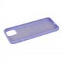Чохол для iPhone 11 Silicone Weaving світло-фіолетовий