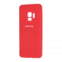 Чохол для Samsung Galaxy S9 (G960) Silicone Full червоний