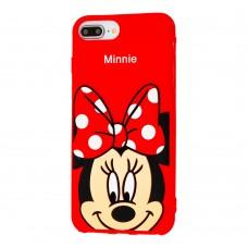 Чехол 3D для iPhone 7 Plus / 8 Plus Disney Minnie Mouse красный