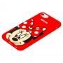 Чохол 3D для iPhone 7 / 8 Disney Minnie Mouse червоний