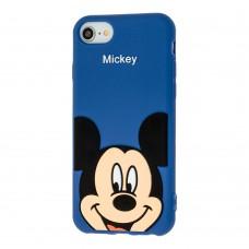 Чохол 3D для iPhone 7 / 8 Disney Mickey Mouse синій