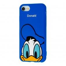Чехол 3D для iPhone 7 / 8 Disney Donald синий