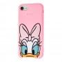 Чехол 3D для iPhone 7 / 8 Disney Daisy розовый