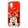 Чохол 3D для iPhone 11 Disney Minnie Mouse червоний