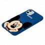 Чехол 3D для iPhone 11 Disney Mickey Mouse синий