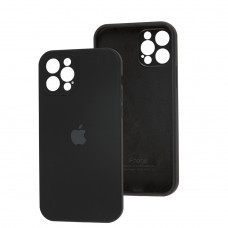 Чехол для iPhone 12 Pro Silicone Slim Full camera черный