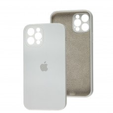 Чехол для iPhone 12 Pro Silicone Slim Full camera белый