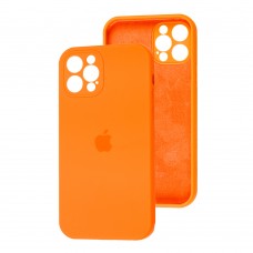 Чехол для iPhone 12 Pro Silicone Slim Full camera kumquat