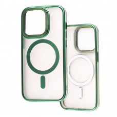 Чохол для iPhone 13 / 14 Proove Blur MagSafe green