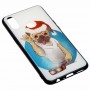 Чехол для Samsung Galaxy A10s (A107) print + popsocket "пес" 