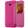 Чохол книжка для Samsung Galaxy A3 2017 (A320) Nillkin Sparkle рожевий