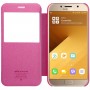 Чехол книжка для Samsung Galaxy A3 2017 (A320) Nillkin Sparkle розовый