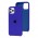 Чохол Silicone для iPhone 11 Pro case блискучий синій