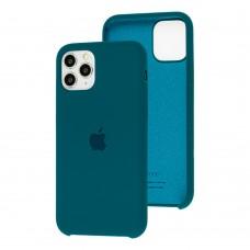Чехол Silicone для iPhone 11 Pro case синий космос