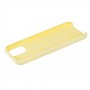 Чохол Silicone для iPhone 11 Pro case м'який жовтий