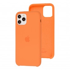 Чехол Silicone для iPhone 11 Pro case папайя