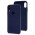 Чехол silicone case для iPhone Xr темно-синий