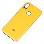 Чохол для Xiaomi Redmi 7 Silicone case (TPU) жовтий
