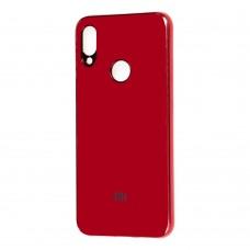 Чохол для Xiaomi Redmi Note 7 Silicone case (TPU) червоний