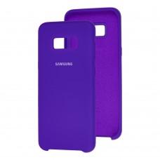 Чохол для Samsung Galaxy S8 Plus (G955) Silky Soft Touch "фіолетовий"