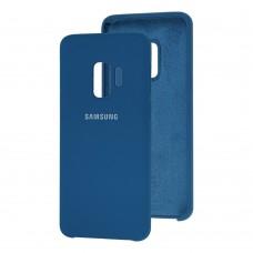Чехол для Samsung Galaxy S9 (G960) Silky Soft Touch синий