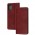 Чехол книжка Premium leather для Samsung Galaxy A02s красный
