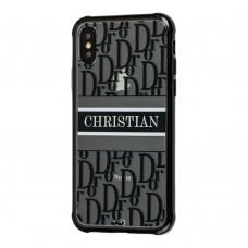 Чохол для iPhone X / Xs Fashion case Di чорний