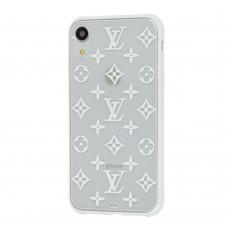Чехол для iPhone Xr Fashion case LiV белый
