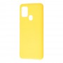 Чохол для Samsung Galaxy A21s (A217) Candy жовтий