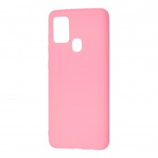 Чехол для Samsung Galaxy A21s (A217) Candy розовый