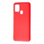 Чехол для Samsung Galaxy A21s (A217) Candy красный