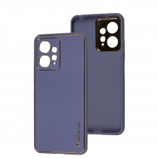Чехол для Xiaomi Redmi Note 12 4G Leather Xshield lavender gray