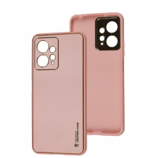Чехол для Xiaomi Redmi Note 12 4G Leather Xshield pink