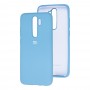 Чехол для Xiaomi Redmi Note 8 Pro Silicone Full светло-голубой