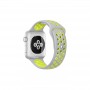 Ремінець для Apple Watch Sport Nike+ 38mm / 40mm сіро-лимонний