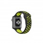 Ремешок для Apple Watch Sport Nike+ 38mm / 40mm черно-салатовый