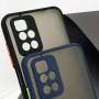 Чехол для Samsung Galaxy A03s (A037) LikGus Totu camera protect оливковый