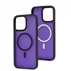 Чохол для iPhone 14 Pro Max Totu MagSafe dark purple